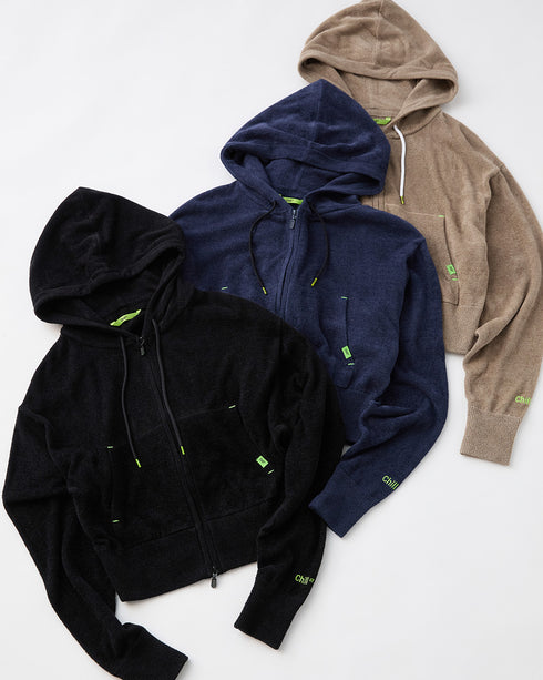 Cloud Pile Short Hoodie