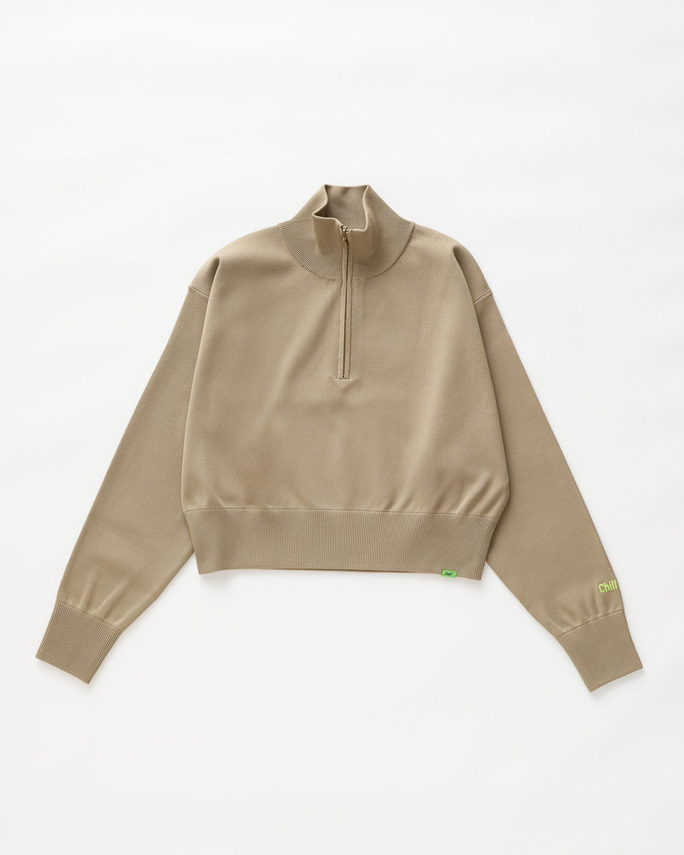 Smooth Tech Knit Short Half Zip – ChillST
