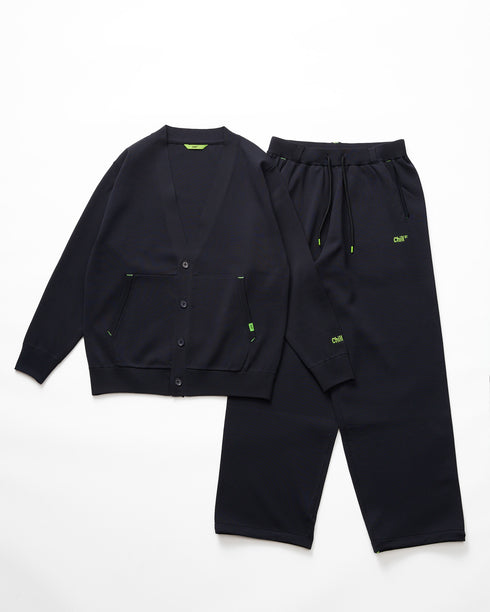 Smooth Tech Knit(Cardigan + Pants) ※ギフトBOX付き