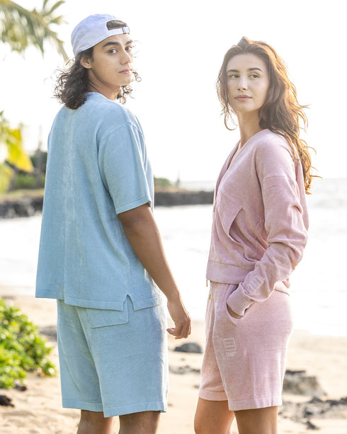 Light Pile Shorts 《Lilly&Emma Collab》