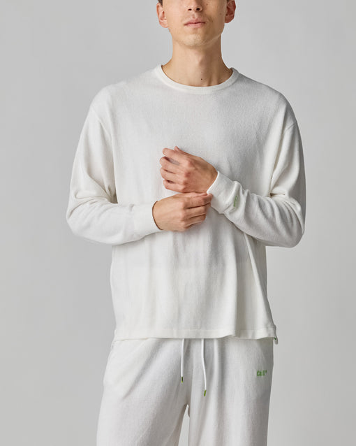 Cloud Pile Long Tee ホワイト・ACD-002455 ホワイト（白色）・_3枚目
