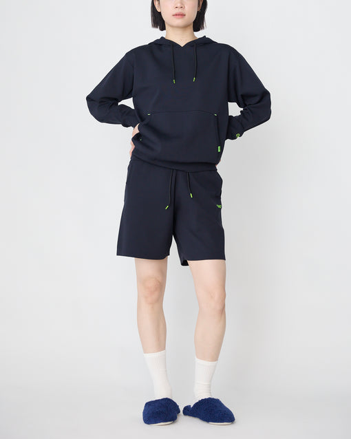 Smooth Tech Knit Pullover Parka ダークネイビー・ACD-002446 ネイビー（紺色）・_13枚目