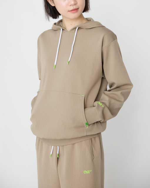 Smooth Tech Knit Pullover Parka モカ・ACD-002444 ベージュ(薄茶色)・_8枚目