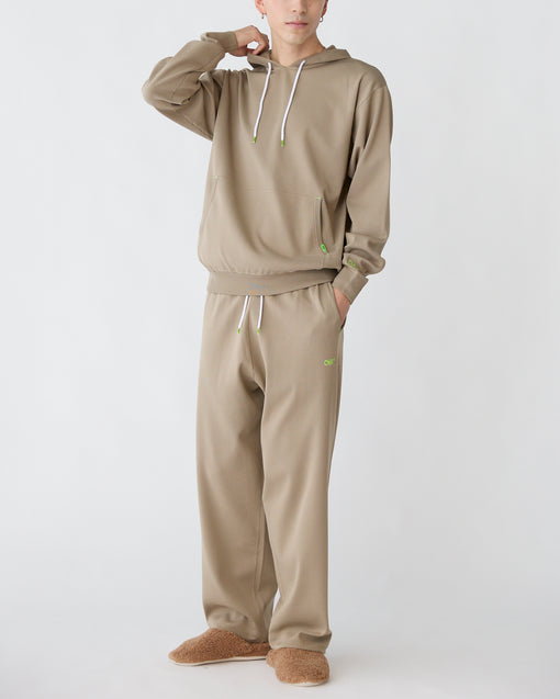 Smooth Tech Knit Pullover Parka モカ・ACD-002444 ベージュ(薄茶色)・_10枚目