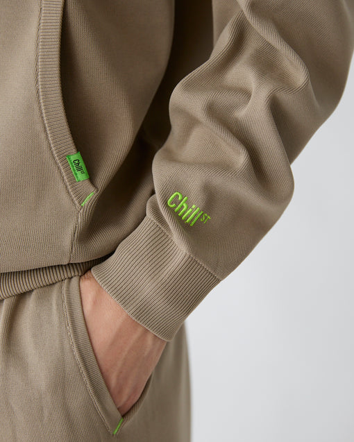 Smooth Tech Knit Pullover Parka モカ・ACD-002444 ベージュ(薄茶色)・_3枚目