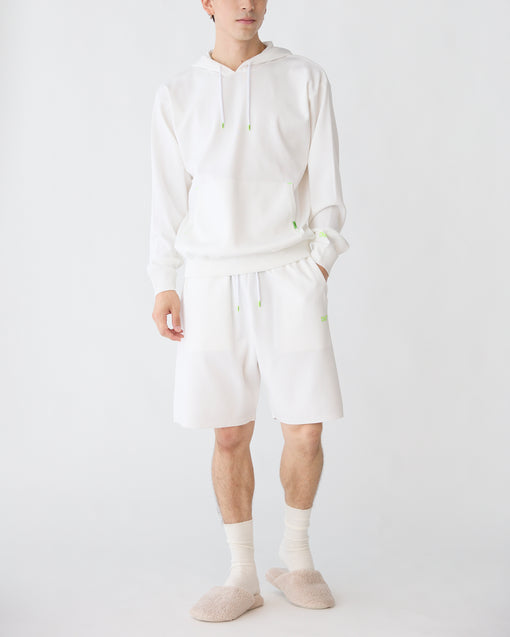 Smooth Tech Knit Pullover Parka ホワイト・ACD-002447 ホワイト（白色）・_11枚目