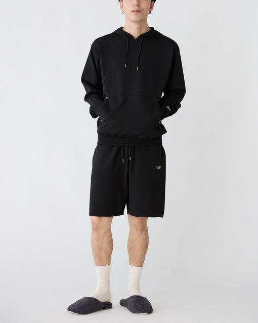 Smooth Tech Knit Pullover Parka ブラック・ACD-002445 ブラック（黒色）・_11枚目