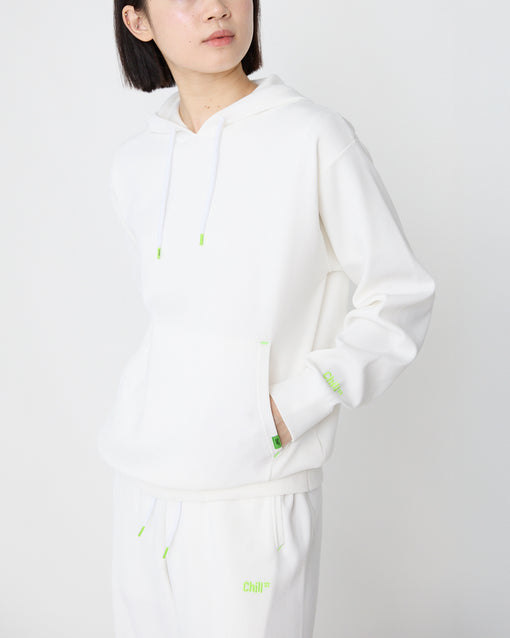 Smooth Tech Knit Pullover Parka ホワイト・ACD-002447 ホワイト（白色）・_9枚目