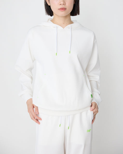Smooth Tech Knit Pullover Parka ホワイト・ACD-002447 ホワイト(白色)・_8枚目