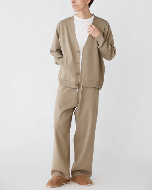 Smooth Tech Knit Cardigan モカ・ACD-002431 ベージュ(薄茶色)・_9枚目