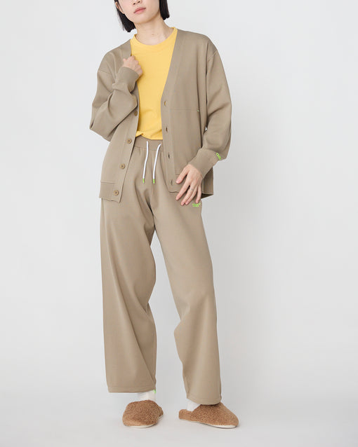 Smooth Tech Knit Cardigan モカ・ACD-002431 ベージュ(薄茶色)・_11枚目