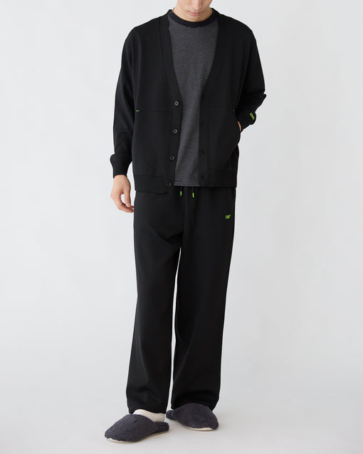 Smooth Tech Knit Cardigan ブラック・ACD-002433 ブラック(黒色)・_9枚目