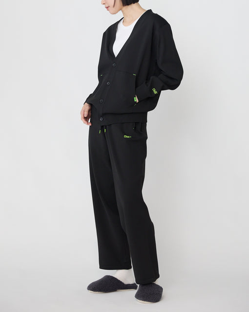 Smooth Tech Knit Cardigan ブラック・ACD-002433 ブラック(黒色)・_11枚目