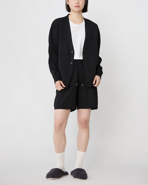 Smooth Tech Knit Cardigan ブラック・ACD-002433 ブラック(黒色)・_12枚目