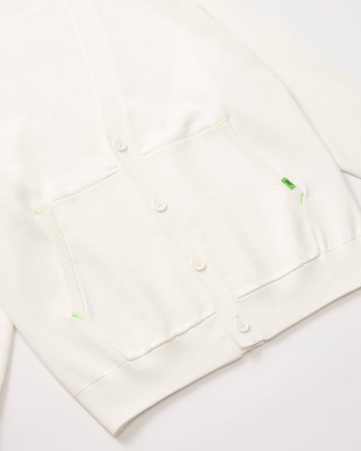 Smooth Tech Knit Cardigan ホワイト・ACD-002437 ホワイト(白色)・_3枚目
