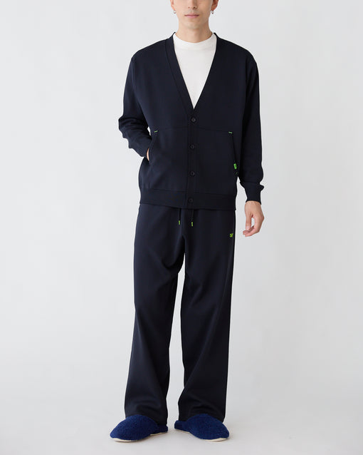 Smooth Tech Knit Cardigan ダークネイビー・ACD-002435 ネイビー（紺色）・_9枚目