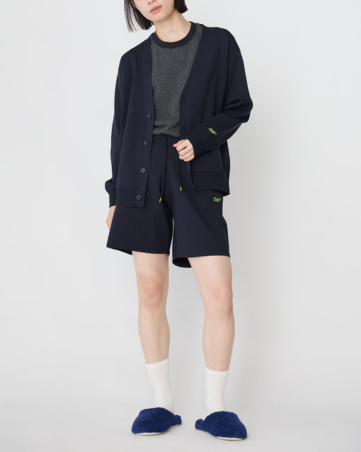 Smooth Tech Knit Cardigan ダークネイビー・ACD-002435 ネイビー（紺色）・_12枚目