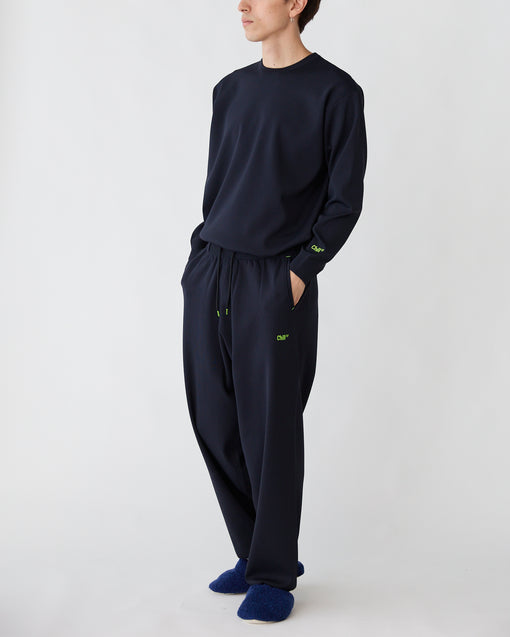 Smooth Tech Knit Long Tee ダークネイビー・ACD-002438 ネイビー（紺色）・_8枚目
