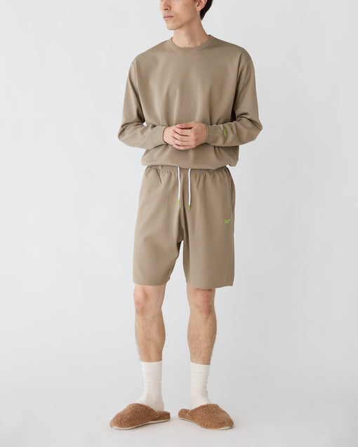 Smooth Tech Knit Long Tee モカ・ACD-002434 ベージュ(薄茶色)・_9枚目