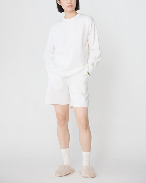 Smooth Tech Knit Long Tee ホワイト・ACD-002440 ホワイト(白色)・_11枚目