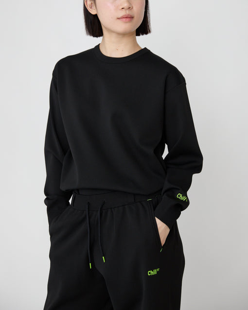 Smooth Tech Knit Long Tee ブラック・ACD-002436 ブラック(黒色)・_7枚目