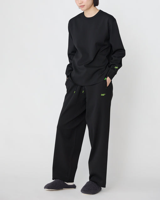 Smooth Tech Knit Long Tee ブラック・ACD-002436 ブラック（黒色）・_10枚目