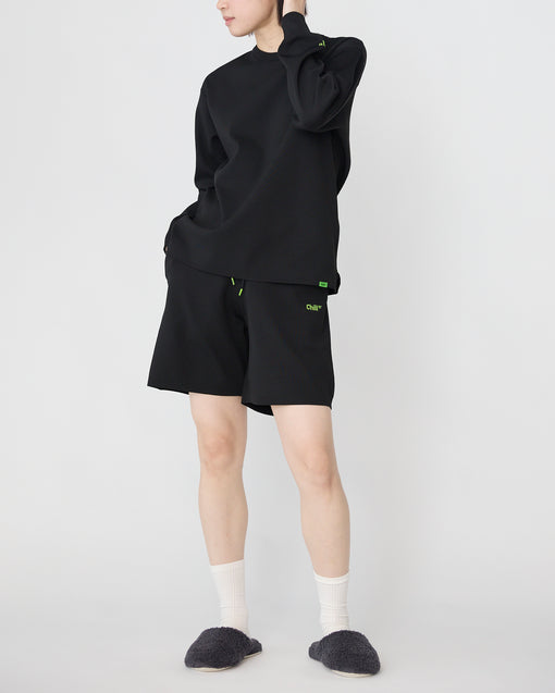 Smooth Tech Knit Long Tee ブラック・ACD-002436 ブラック(黒色)・_11枚目