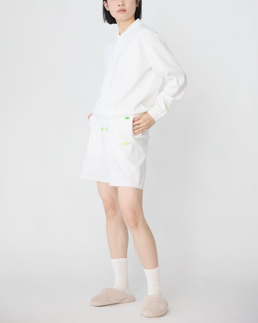 Smooth Tech Knit Long Polo ホワイト・ACD-002443 ホワイト(白色)・_12枚目