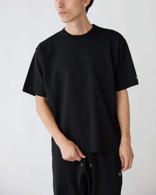 Smooth Tech Knit Tee ブラック・ACD-002429 ブラック（黒色）・_5枚目