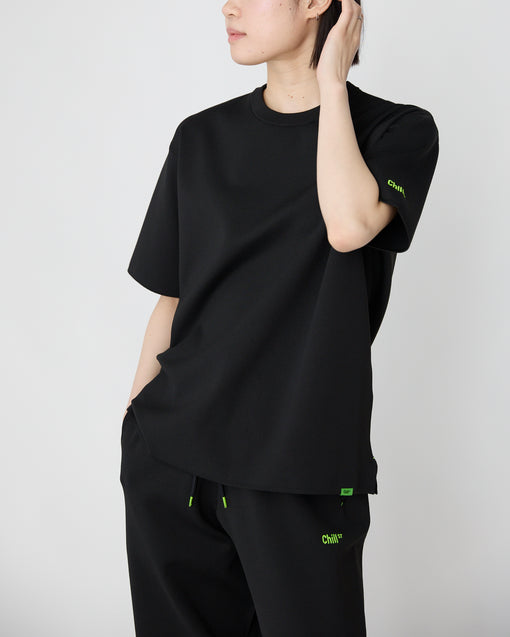 Smooth Tech Knit Tee ブラック・ACD-002429 ブラック（黒色）・_7枚目