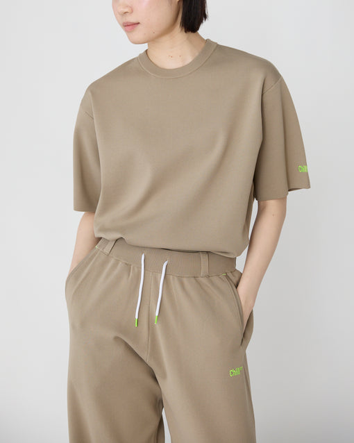 Smooth Tech Knit Tee モカ・ACD-002428 ベージュ（薄茶色）・_8枚目
