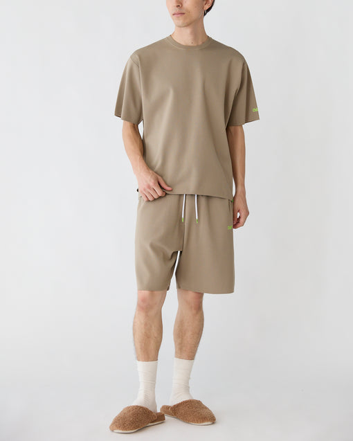 Smooth Tech Knit Tee モカ・ACD-002428 ベージュ（薄茶色）・_10枚目