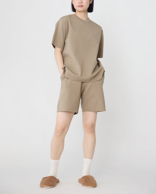 Smooth Tech Knit Tee モカ・ACD-002428 ベージュ（薄茶色）・_12枚目