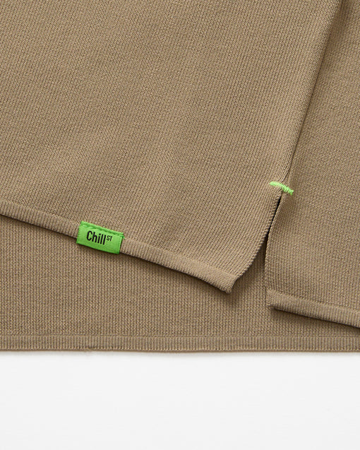 Smooth Tech Knit Tee モカ・ACD-002428 ベージュ（薄茶色）・_3枚目