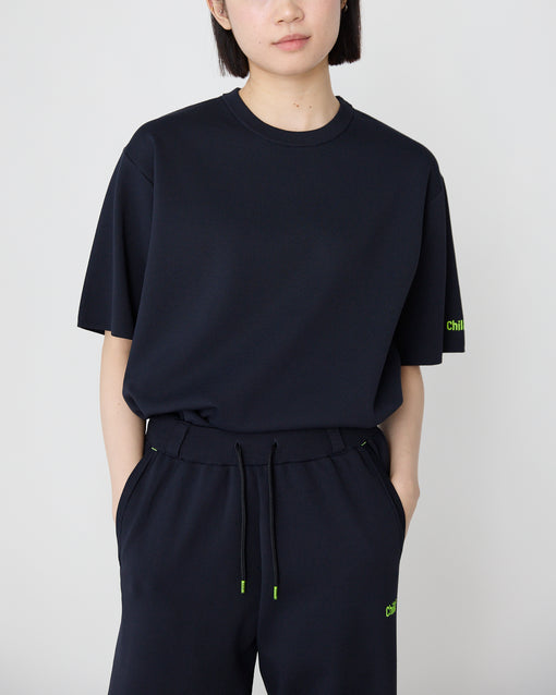 Smooth Tech Knit Tee ダークネイビー・ACD-002430 ネイビー（紺色）・_7枚目
