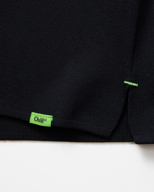 Smooth Tech Knit Tee ダークネイビー・ACD-002430 ネイビー（紺色）・_3枚目