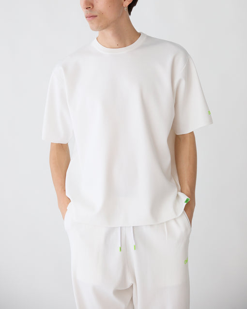 Smooth Tech Knit Tee ホワイト・ACD-002432 ホワイト(白色)・_5枚目