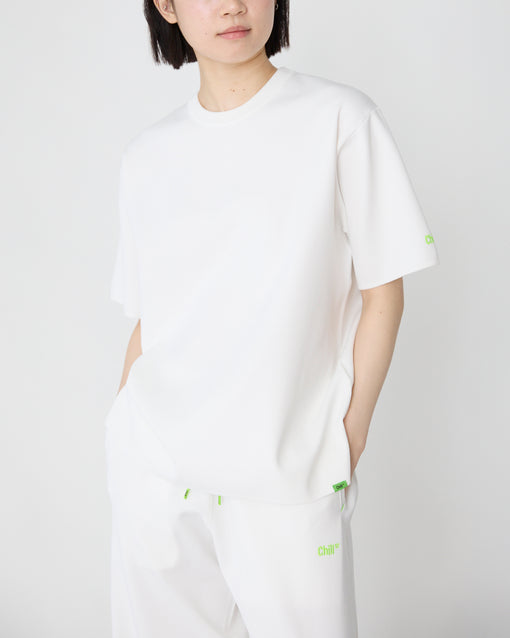 Smooth Tech Knit Tee ホワイト・ACD-002432 ホワイト（白色）・_7枚目