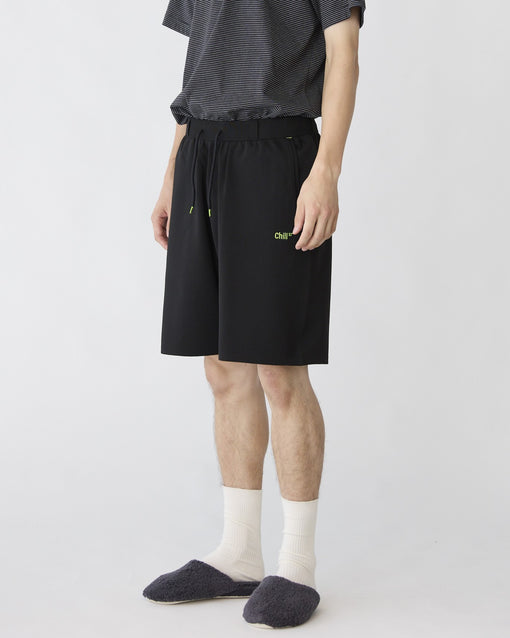Smooth Tech Knit Shorts ブラック・ACD-002425 ブラック（黒色）・_5枚目