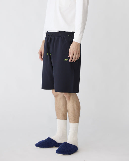 Smooth Tech Knit Shorts ダークネイビー・ACD-002426 ネイビー（紺色）・_5枚目