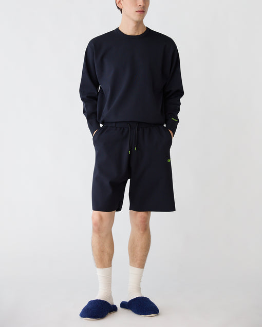 Smooth Tech Knit Shorts ダークネイビー・ACD-002426 ネイビー(紺色)・_7枚目