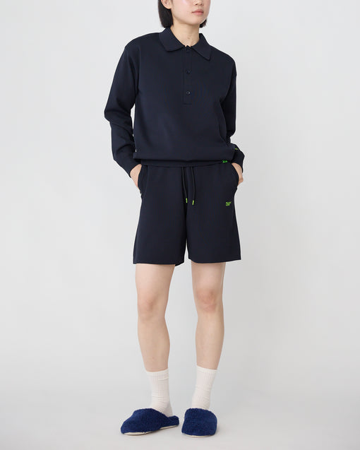 Smooth Tech Knit Shorts ダークネイビー・ACD-002426 ネイビー（紺色）・_9枚目