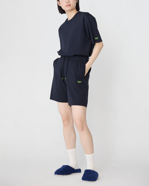 Smooth Tech Knit Shorts ダークネイビー・ACD-002426 ネイビー（紺色）・_8枚目