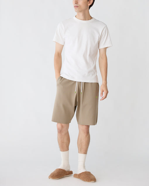 Smooth Tech Knit Shorts モカ・ACD-002424 ベージュ（薄茶色）・_6枚目