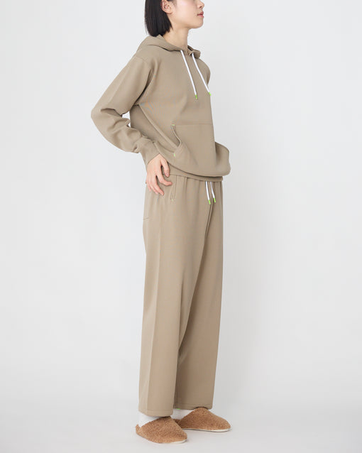 Smooth Tech Knit Pullover Parka モカ・ACD-002444 ベージュ（薄茶色）・_12枚目