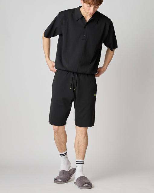 Smooth Tech Knit Polo ブラック・ACD-002421 ブラック（黒色）・_6枚目