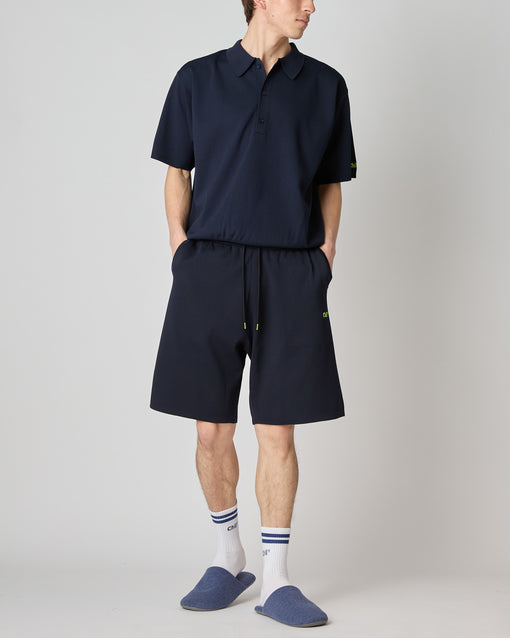 Smooth Tech Knit Polo ダークネイビー・ACD-002422 ネイビー（紺色）・_6枚目
