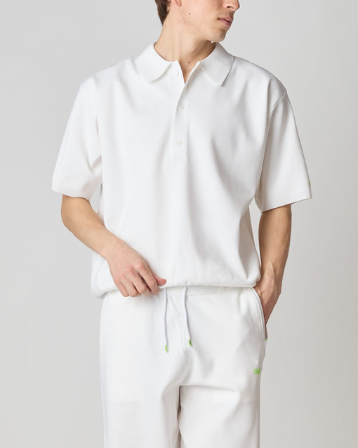 Smooth Tech Knit Polo ホワイト・ACD-002423 ホワイト（白色）・_4枚目