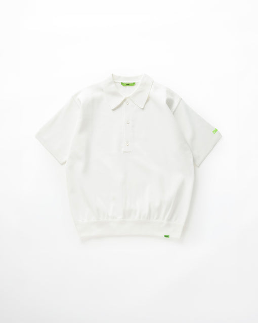 結婚式・二次会向けのSmooth Tech Knit Polo ホワイトのレンタルパーティドレスの画像