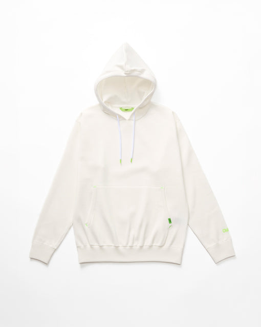 Smooth Tech Knit Pullover Parka ホワイト ACD-002447 white